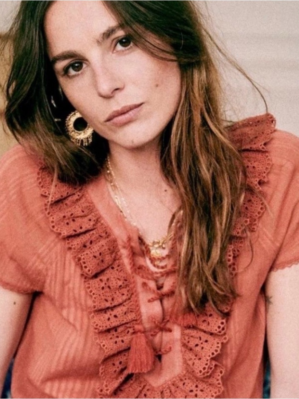 Sezane Valere top without string